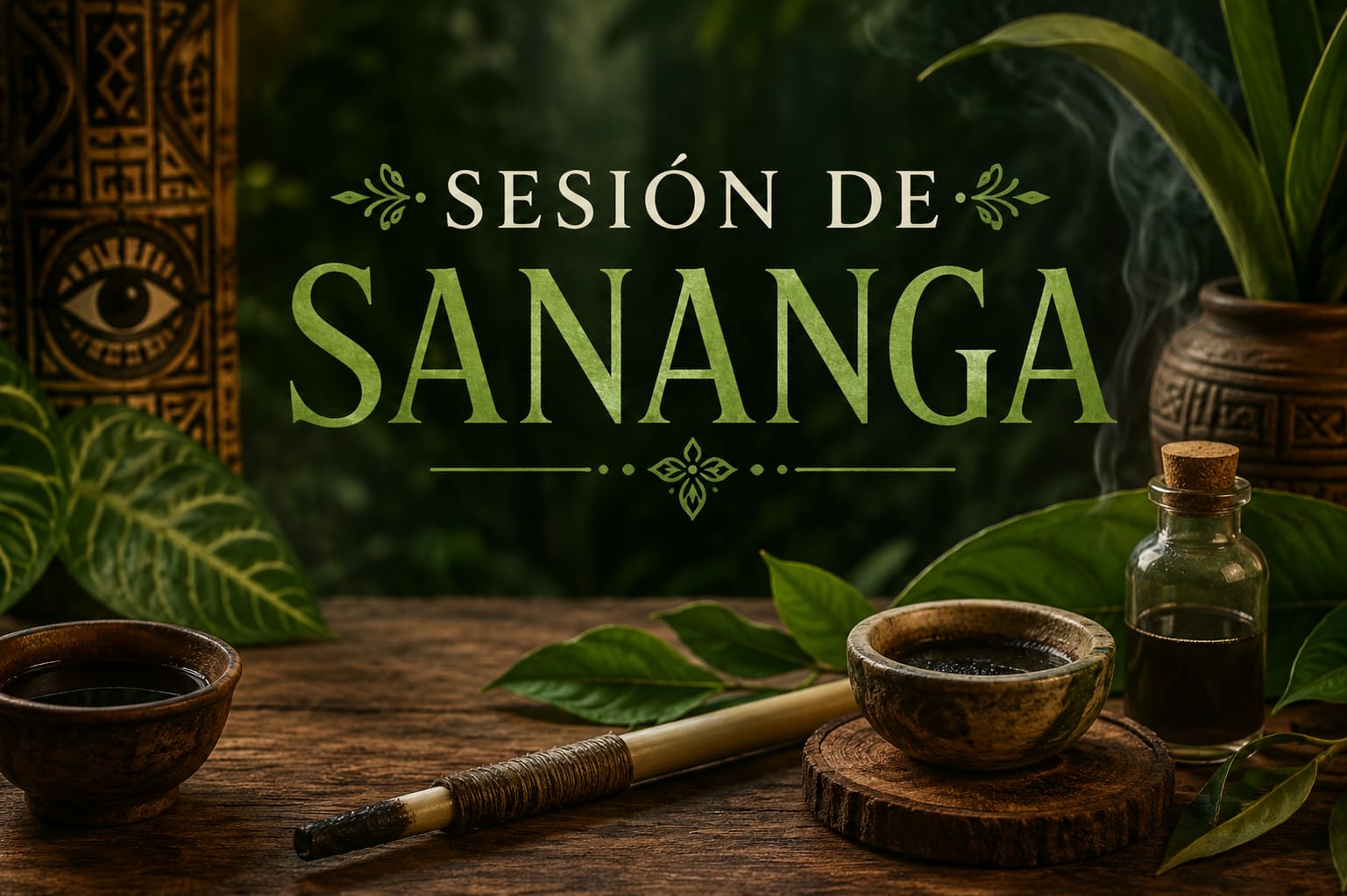 Sesión de Medicina Sananga