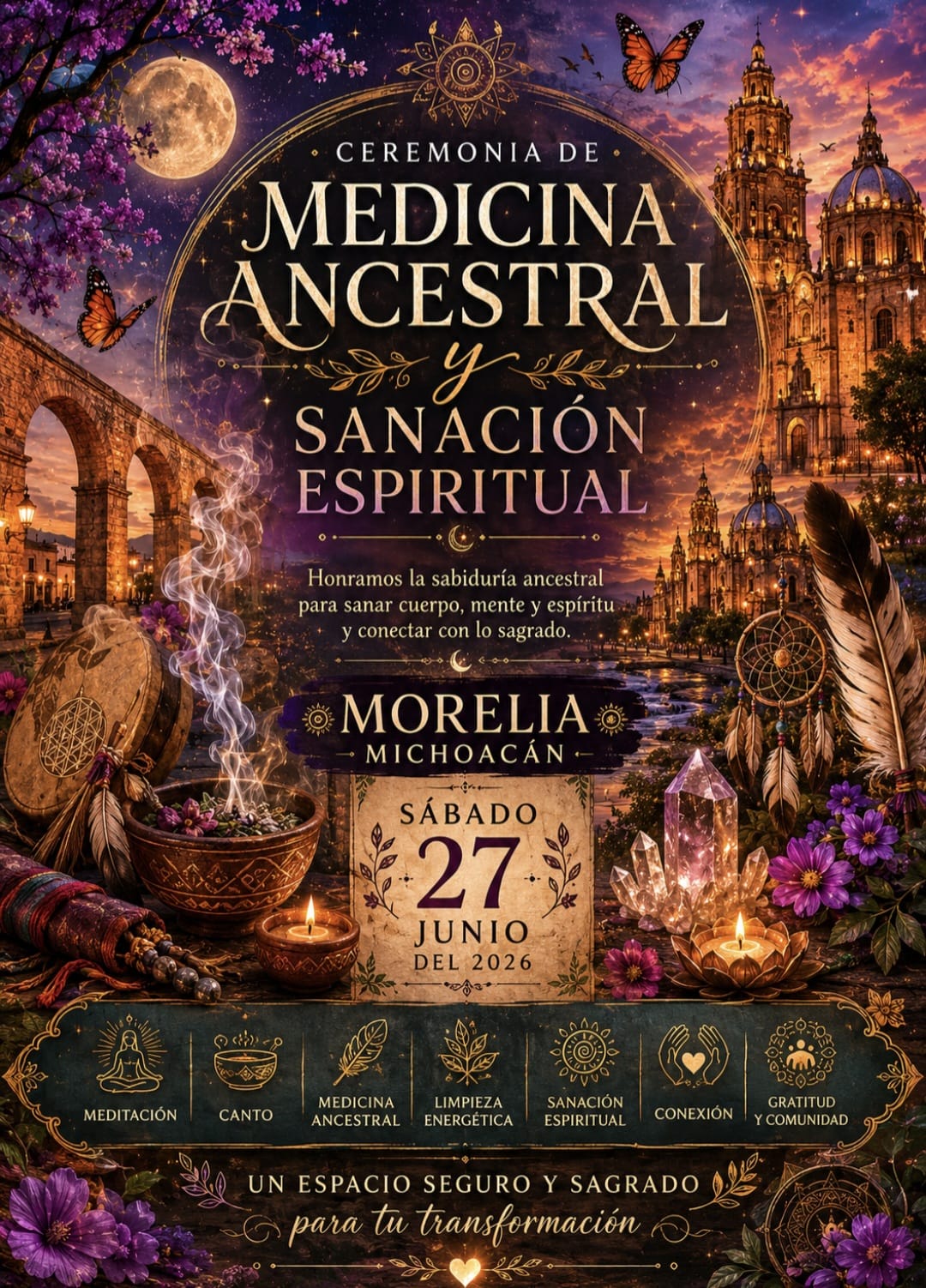 Ceremonia de Ayahuasca y Sanación Espiritual - Morelia, Michoacán
