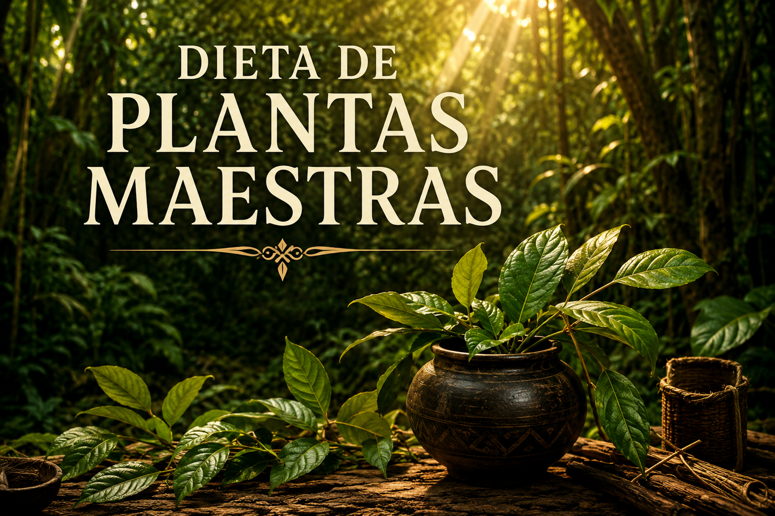 Retiro de Sanación, Medicina y Dieta de Plantas Maestras