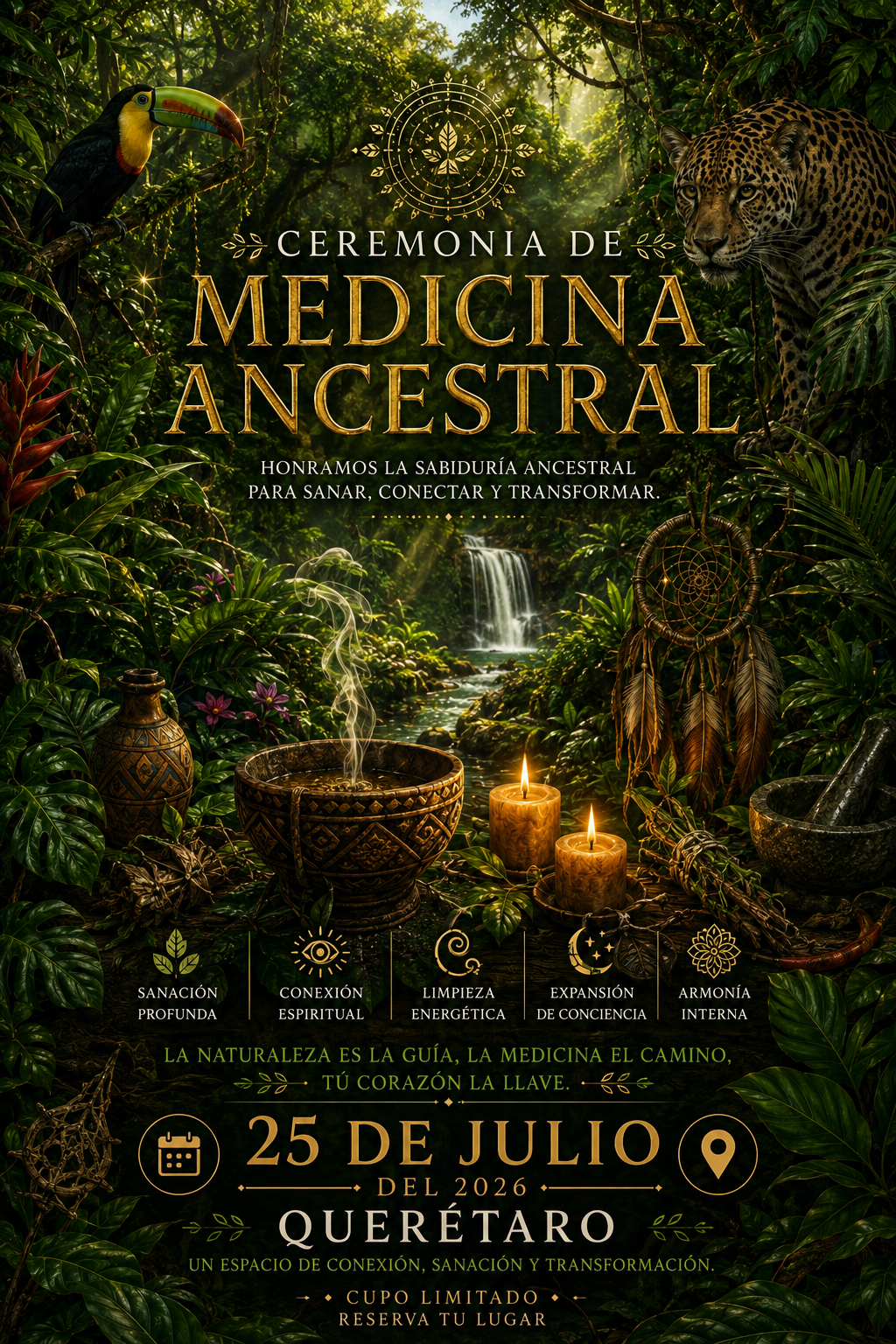 Ceremonia de Ayahuasca y Sanación Espiritual - Santiago de Querétaro, Querétaro