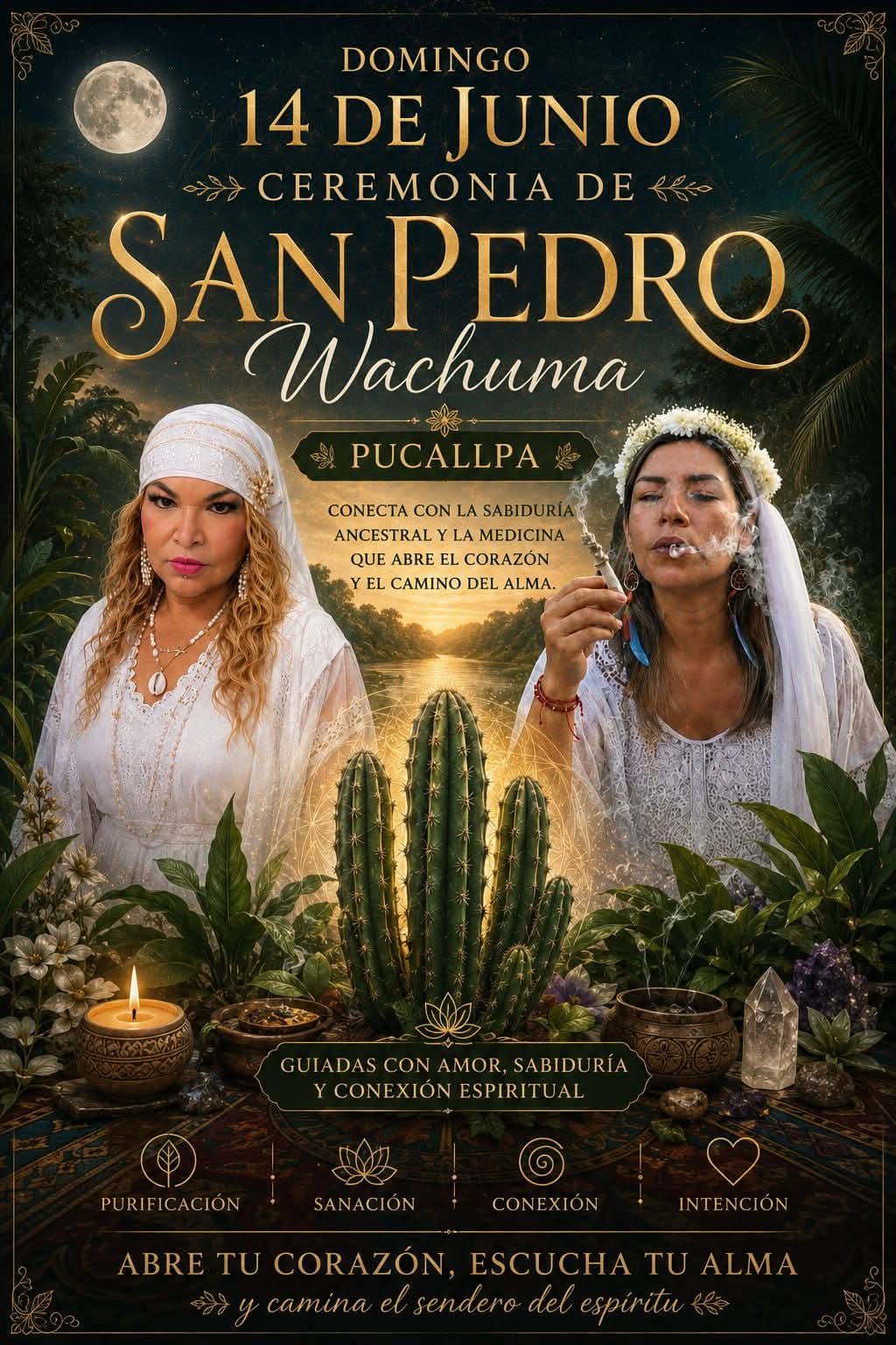 Ceremonia de San Pedro "Wachuma" - Pucallpa, Ucayali