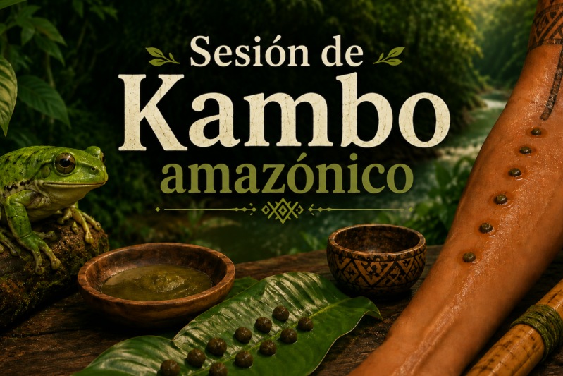 Sesión de Kambo Amazónico