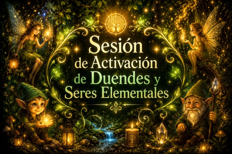 Sesión de Activación de Duendes y Seres Elementales