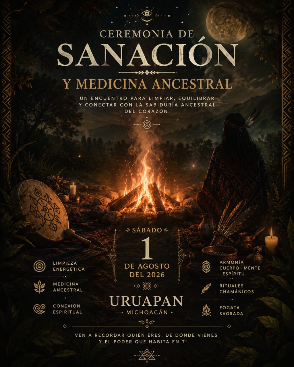 Ceremonia de Ayahuasca, Sanación Espiritual y Hongos Sagrados - Uruapan, Michoacán