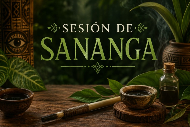 Sesión de Medicina Sananga