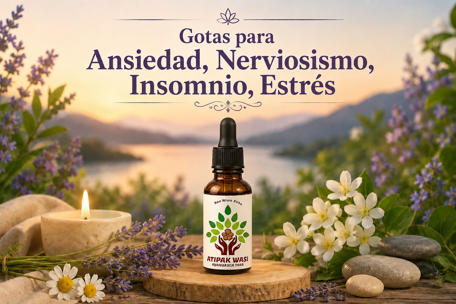 Gotas para Ansiedad, Nerviosismo, Insomnio, Estrés